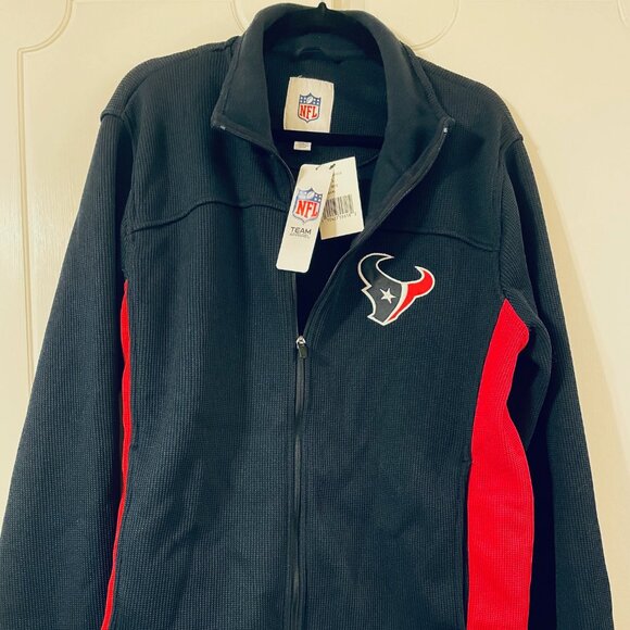 NFL Men's Houston Texans Knit Jacket Size Large NWT - Picture 5 of 14